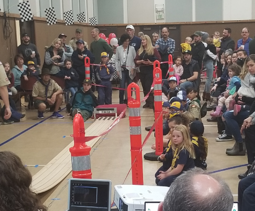 2019 Pinewood Derby Track